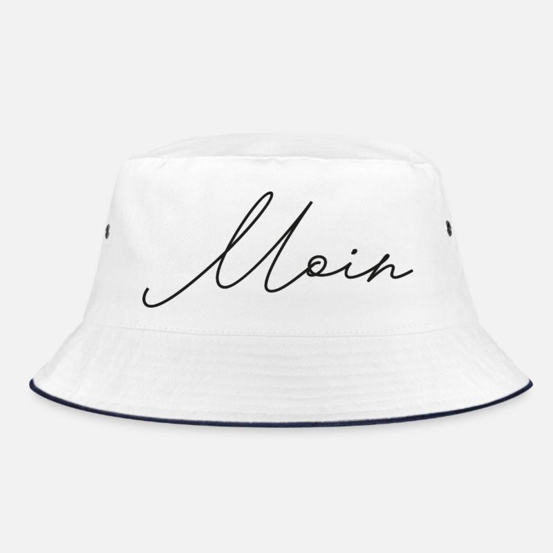 Moin – Le noir est de retour ! - Bob - blanc/marine