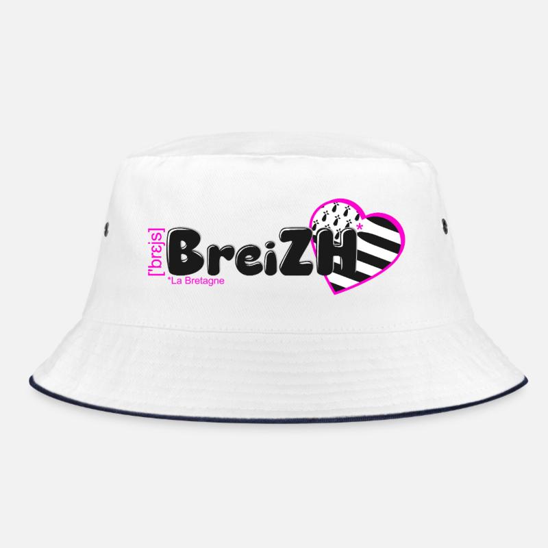 Breizh La Bretagne Coton Bio Bucket Hat