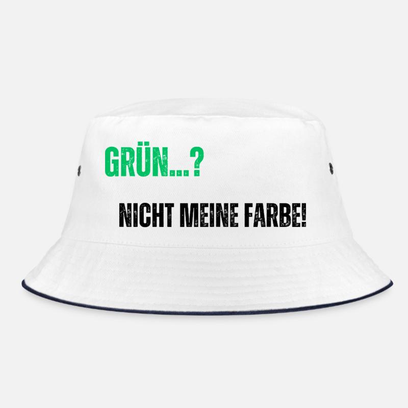 Le vert n’est pas ma couleur - Bob - blanc/marine