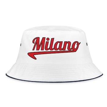 Milano Script Emblème Swoosh - Bob - blanc/marine - Devant