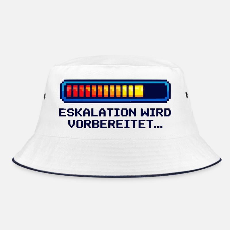 "Escalation Shirt" – Nerd & Geek Style (German) Bucket Hat