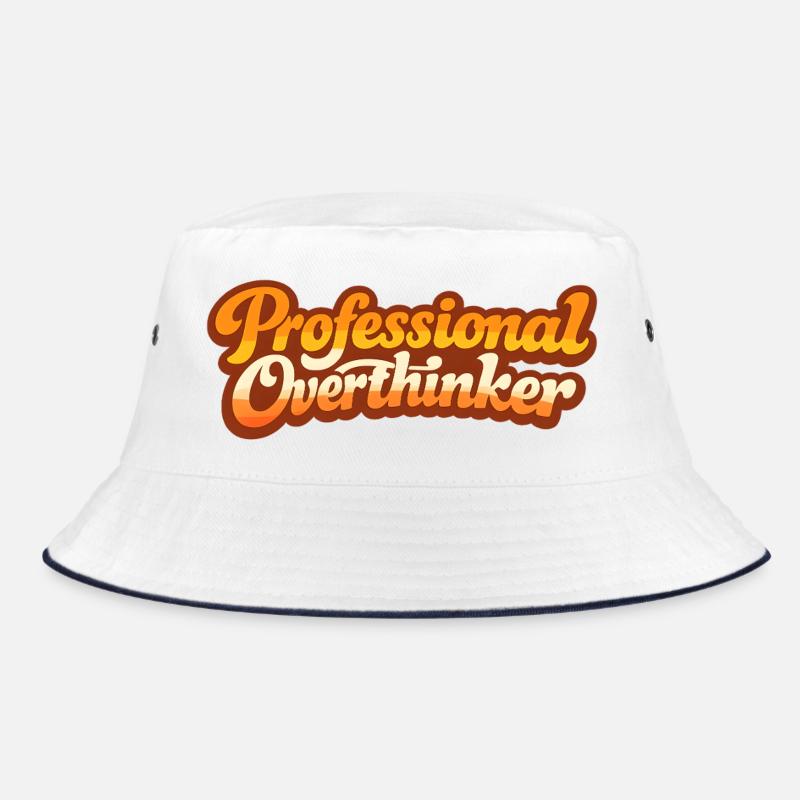 PROFESSIONAL OVERTHINKER VINTAGE Bucket Hat