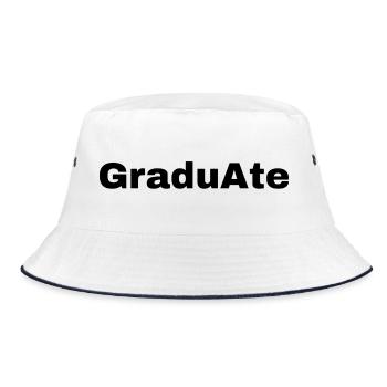 GraduAte - Déclaration - Bob - blanc/marine - Devant