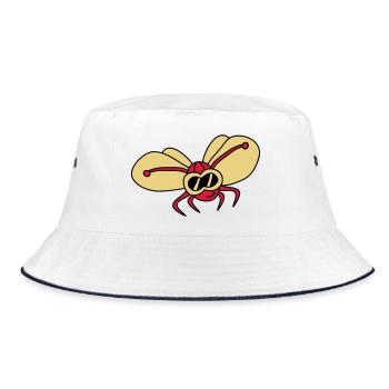 butterfly_pilot_3c - Bob - blanc/marine - Devant