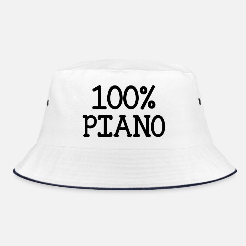 100% Piano Bucket Hat