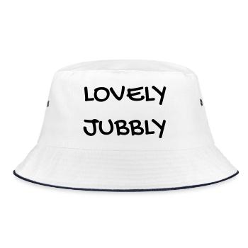Cinema / Film / Zitat / TV-Serie - Bucket Hat - Weiß/Navy - Vorne
