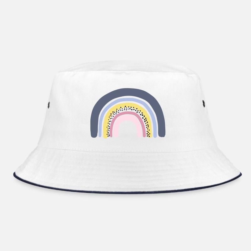 Regenbogen pastell Bucket Hat