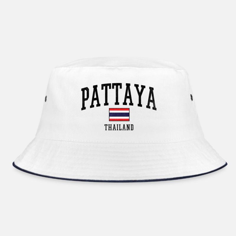 Flag Stripe Contrast Collection Bucket Hat
