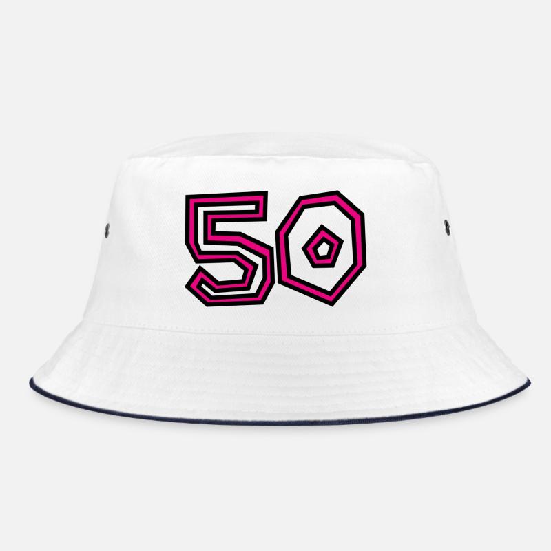 50 - Bob - blanc/marine
