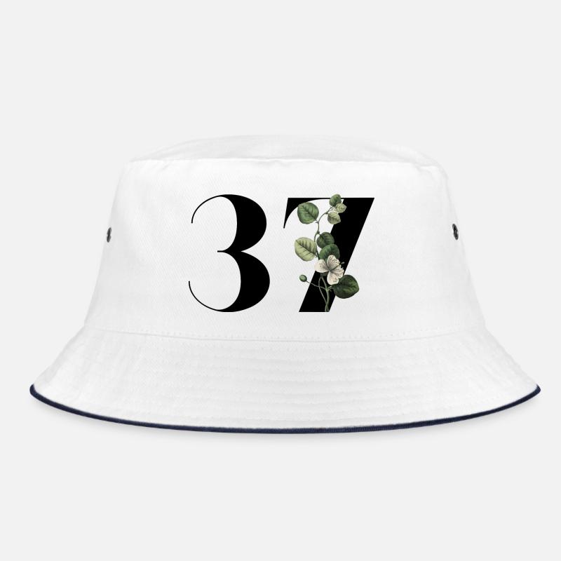 Nummer 37 Blumengrün - 37. Blumengeburtstag Bucket Hat