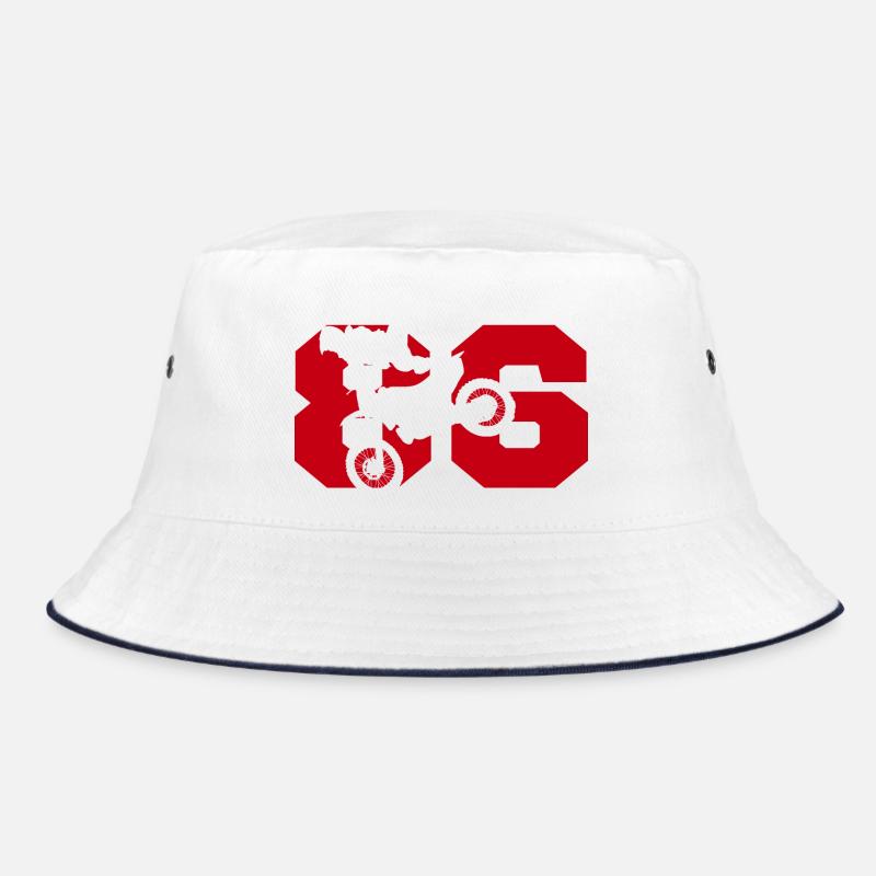 Moto 86 biker Bucket Hat