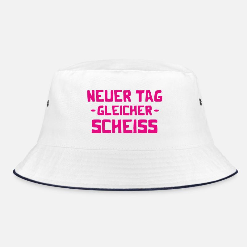 Neuer Tag - Gleicher Scheiss - Scheiß Bucket Hat