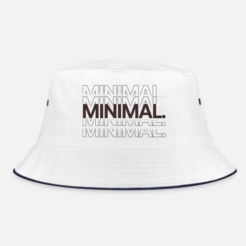 MINIMAL. DARK Bucket Hat