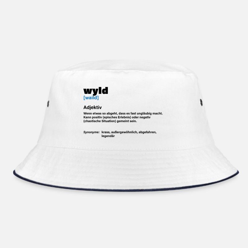 Wyld – Aussi sauvage que vous - Bob - blanc/marine
