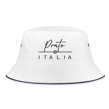 Italia - Prato - Italien - Italy - Bob - blanc/marine - Devant