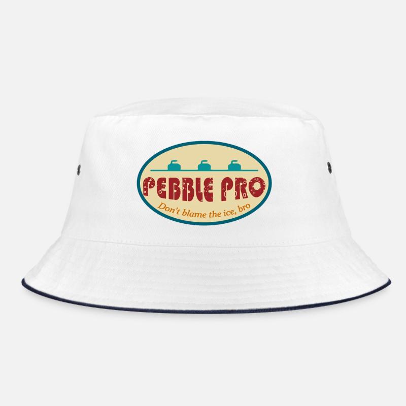 Pebble Pro - Bucket Hat - white/navy
