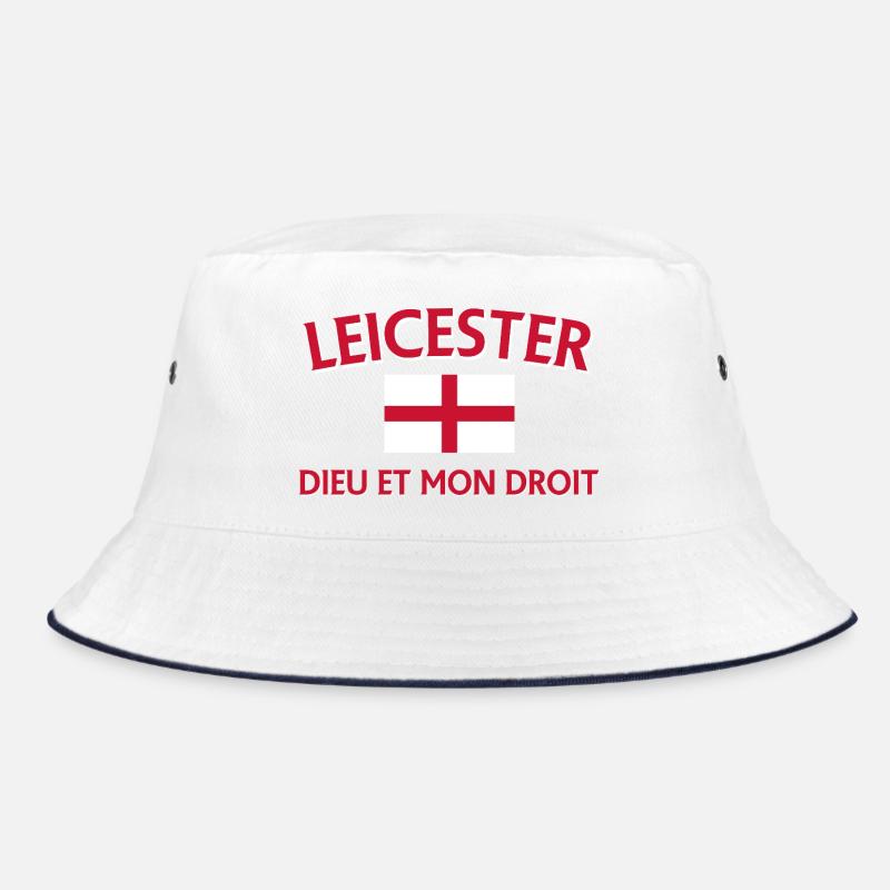 Leicester Angleterre Drapeau et devise Bob