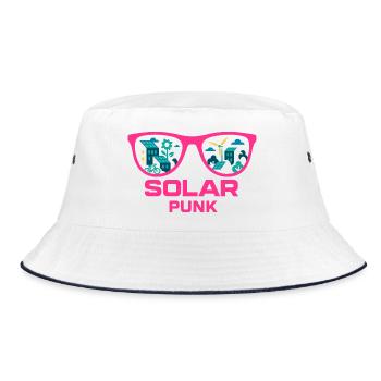Solarpunk Vision - Bob - blanc/marine - Devant