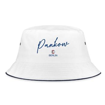 Pankow - Berlin Flag - Berlin Bear - Berlinerin - Bucket Hat - white/navy - Front