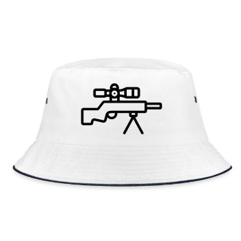 Sniper - Bob - blanc/marine - Devant