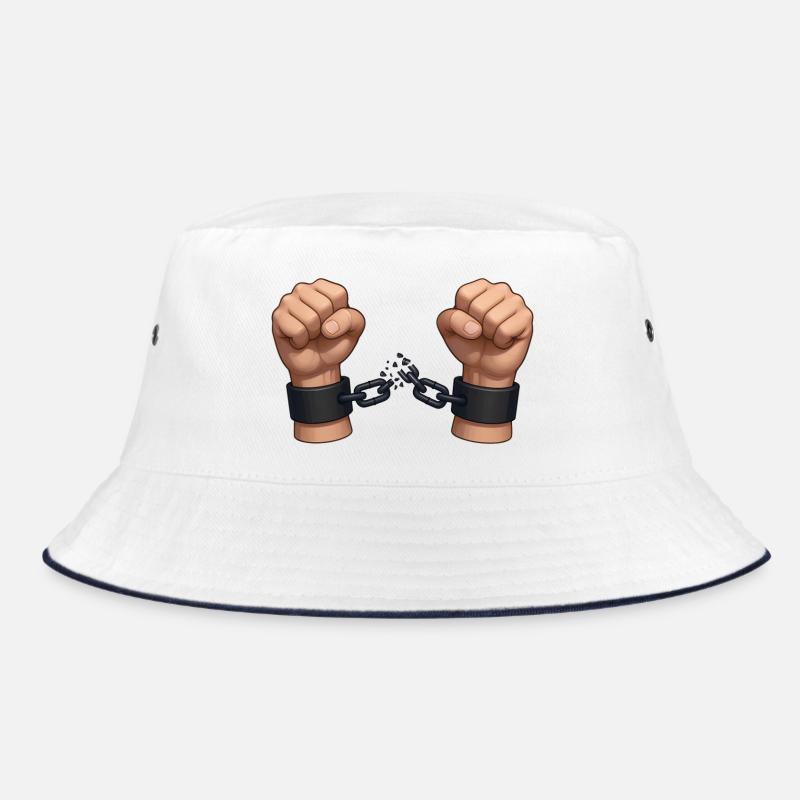 BE FREE - freedom & rights - Bob - blanc/marine