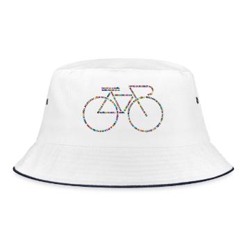 Langages vélologiques V1 - Bob - blanc/marine - Devant