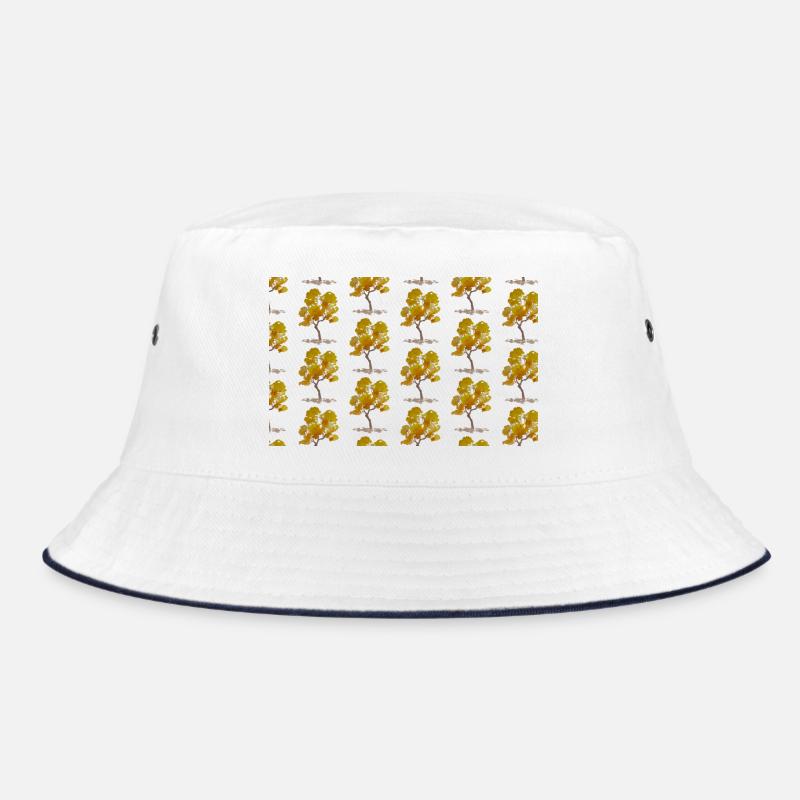 Herbstbaummuster Bucket Hat