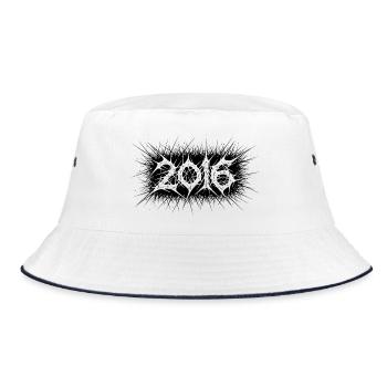 2016 Cyber Sigilism - Bucket Hat - white/navy - Front