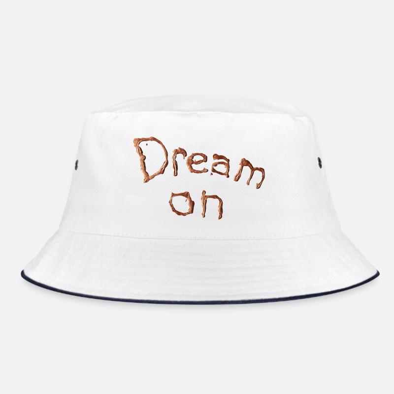 Dream on Copper Artwork Bucket Hat
