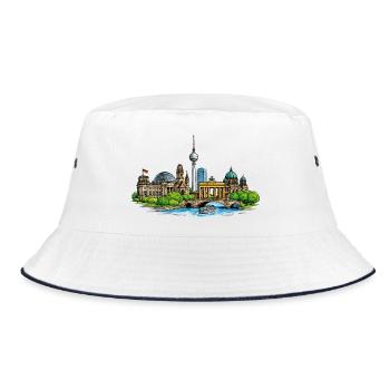 Skyline de Berlin - Bob - blanc/marine - Devant