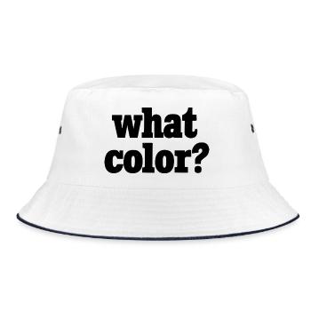 Quelle couleur ? - noir - Bob - blanc/marine - Devant