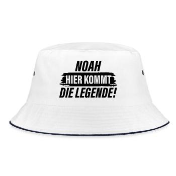 Noah - Voici la légende - Bob - blanc/marine - Devant