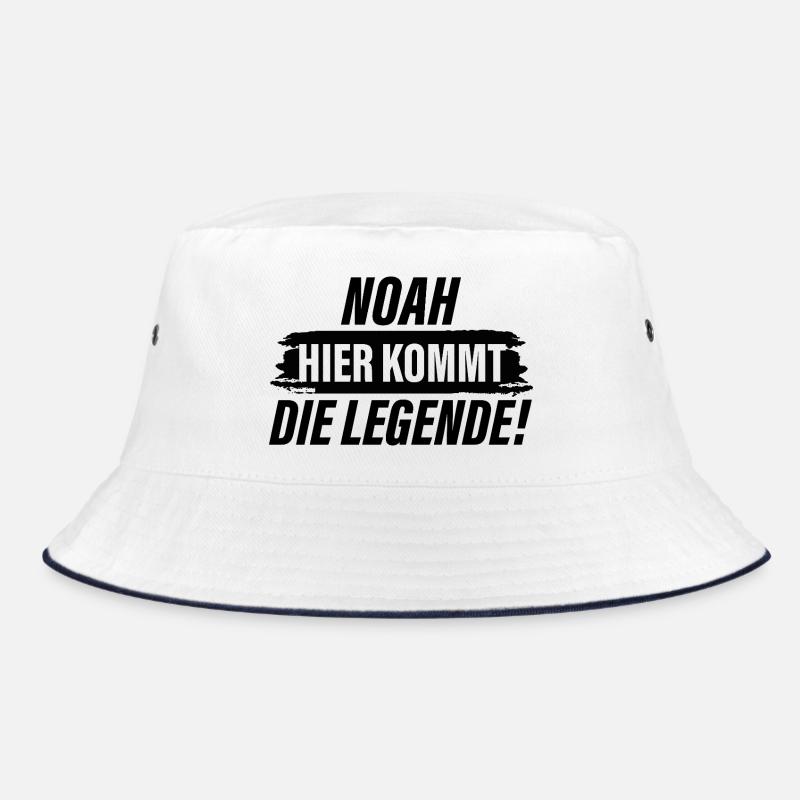 Noah - Here Comes the Legend - Bucket Hat - white/navy