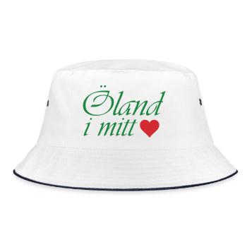 Öland dans mon cœur - Bob - blanc/marine - Devant