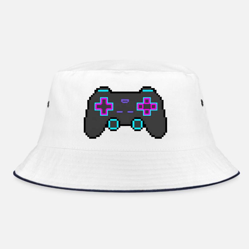 Autocollant Pixel Game Controller Retro 8 Bits Shirt Bob