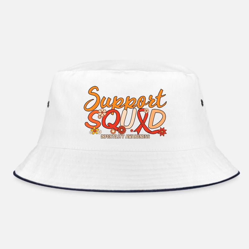 Support Squad IVF Bewusstseinsmonat für Unfruchtbarkeit Bucket Hat