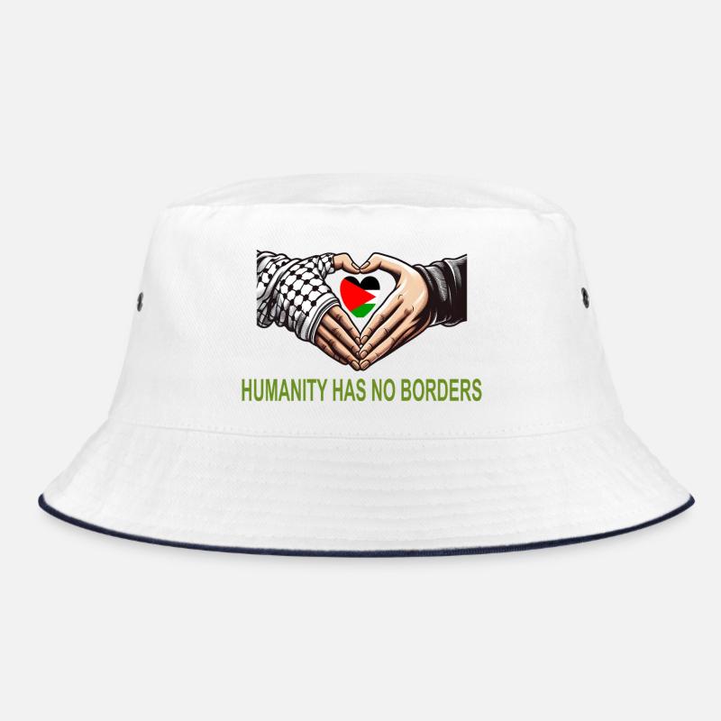 Humanity Has No Borders - Palestine Solidarity Bucket Hat