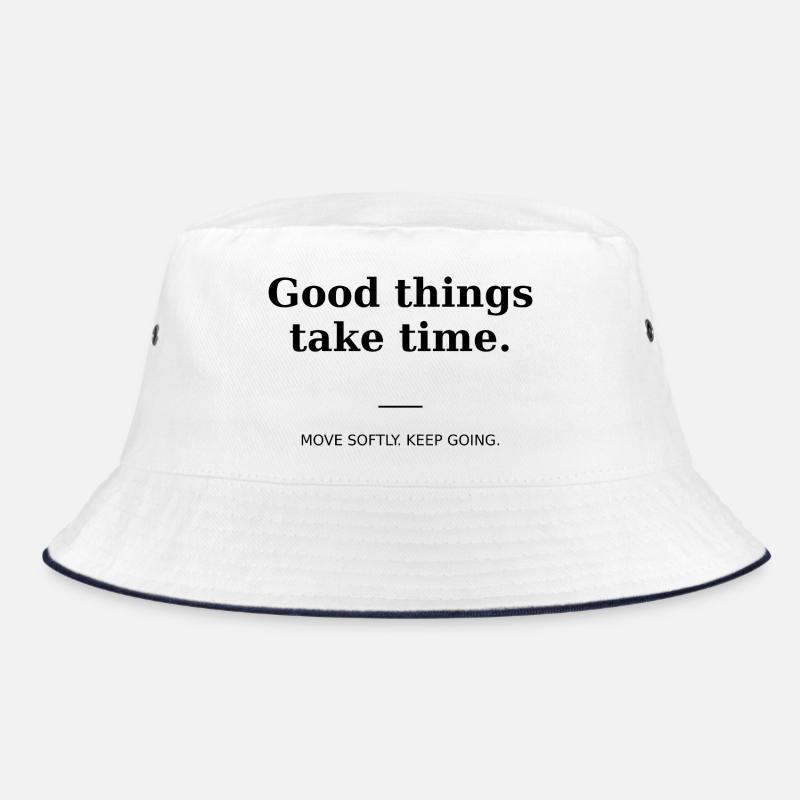 Gute Dinge brauchen Zeit Bucket Hat