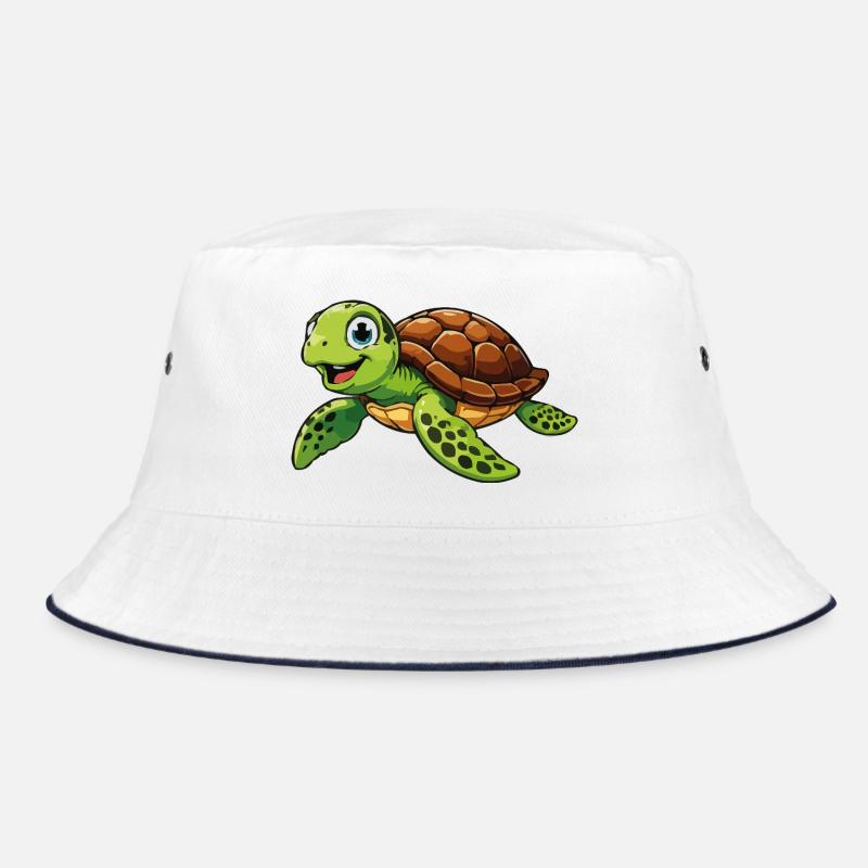 Happy Turtle Adventure Bucket Hat