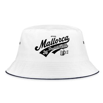 Malle 2026 Daydrinking Club 2026 - Bucket Hat - white/navy - Front