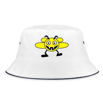 abeilles mâles - Bob - blanc/marine - Devant