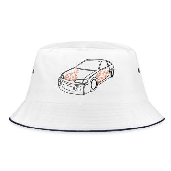 Voitures de sport, Voitures de course, Automobiles - Bob - blanc/marine - Devant