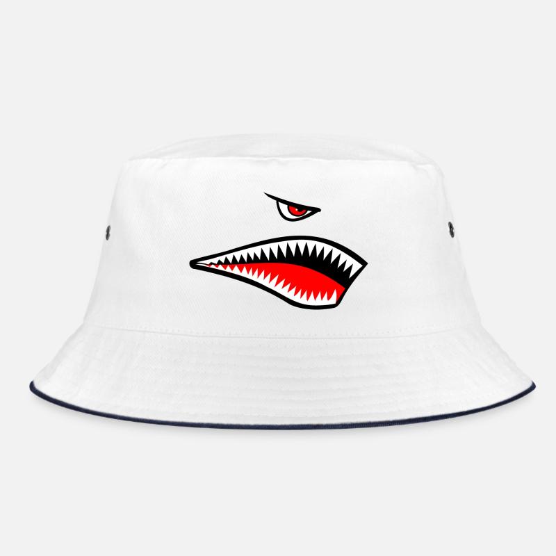 visage Hai, dents de requin, Nose Art Bob
