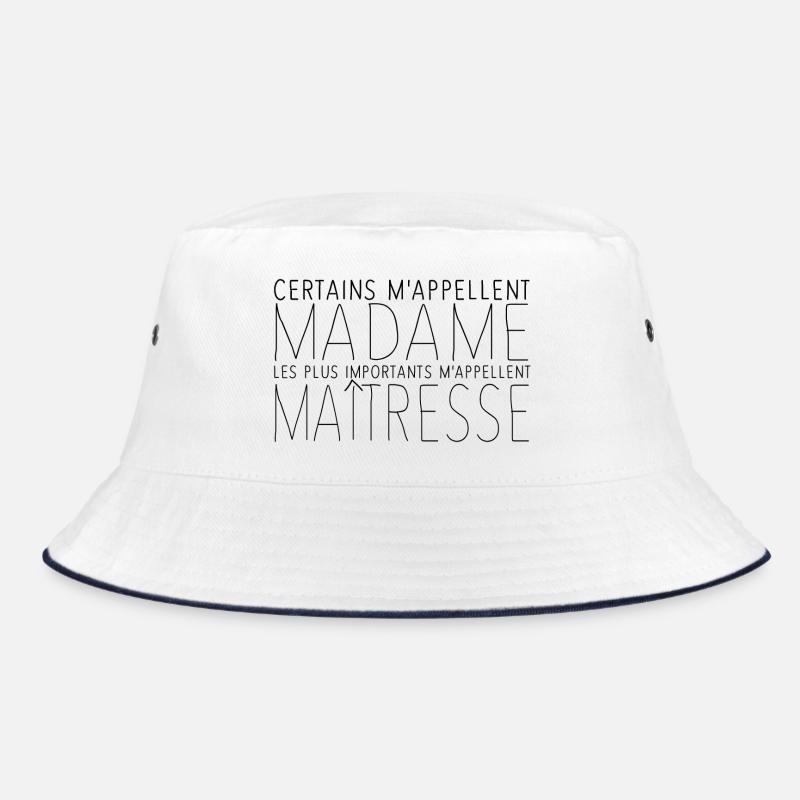 Madame Maîtresse - Bob - blanc/marine