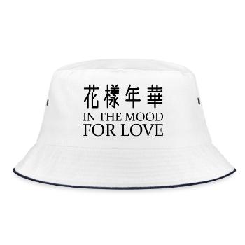 Love Quote - Bucket Hat - white/navy - Front
