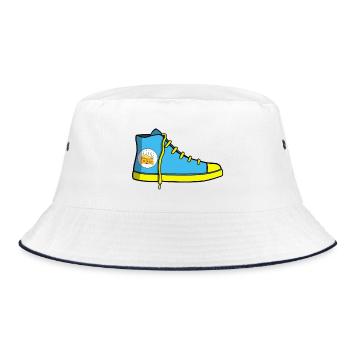 Sports shoes - Bucket Hat - white/navy - Front