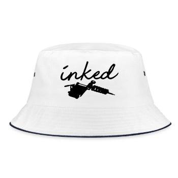 tatouage tatouage inked tattoowiert aiguille ink inked - Bob - blanc/marine - Devant