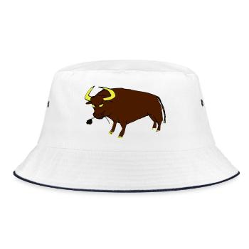 Taureau Basque - Bob - blanc/marine - Devant