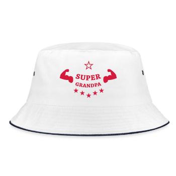 Super Grandpa ! - Bob - blanc/marine - Devant