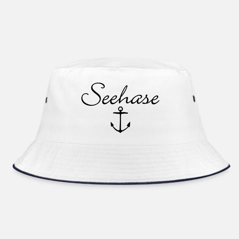 Seehase Anker Bodensee Design Bucket Hat